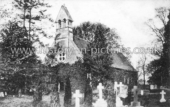 St. Mary's Church, Birchanger, Uttlesford, Essex. c.1915